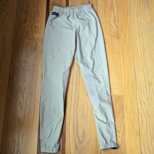 Irideon Kids Riding Pants In Tan Sz 6 / Xs